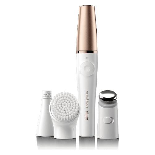 Braun Depilatore FACESPA PRO SE911 3in1 White e Gold