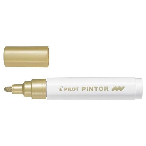 Pilot Pennarello indelebile Oro tratto Medio - 1,4 mm PINTOR 3802265