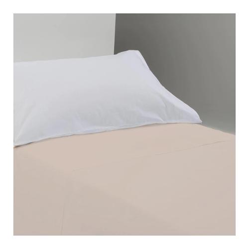Happidea Lenzuola sopra due piazze 4 & 4 OTTO 0367 Ecrù