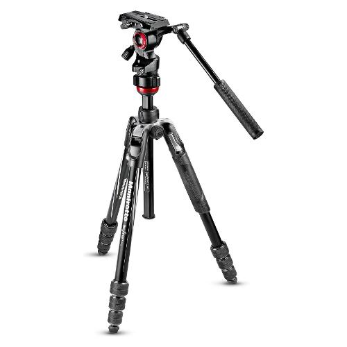 Manfrotto Treppiede con Testa 4 Kg BEFREE Live Twist Black MVKBFRT LIVE