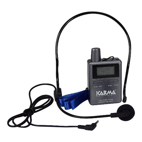 Karma Amplificatore vocale Trasmittente Gray e Black TG 100TX
