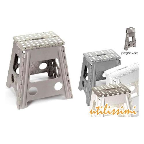 Gicos Sgabello bagno UTILISSIMI assortito (30x20x40 cm) 704598