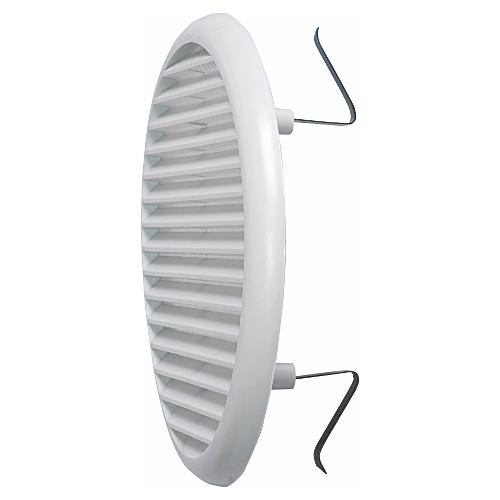 Idro Bric Griglia ventilazione Bianco Molle (14 cm) SP101GR