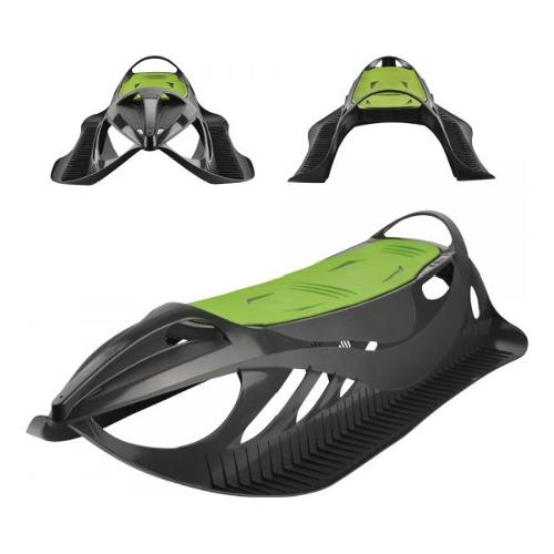 Mandelli Slitta neve 2 posti Neon Grip (max70Kg) Verde e Nero 701300101