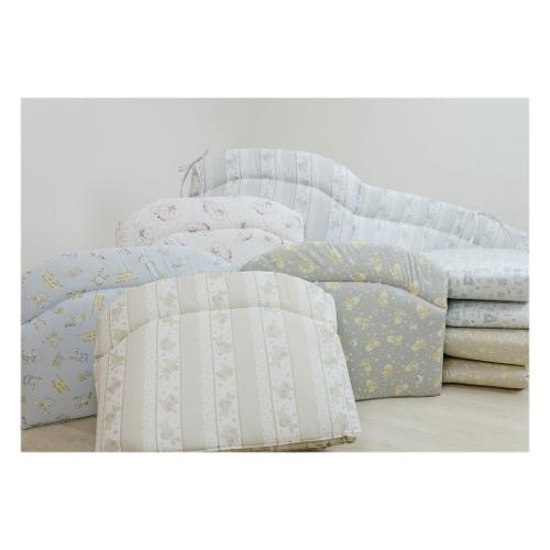 Baby Idea Paracolpi lettino 3 Lati Bimbo LUNGO assortito P250GFM