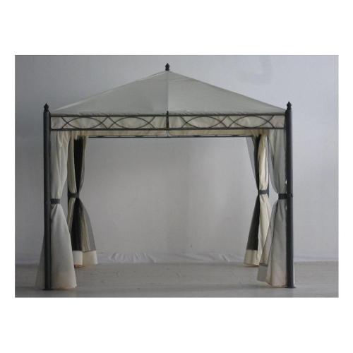 Amicasa Gazebo acciaio OREGON Beige (3x3mt)