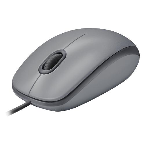 Logitech Mouse Consumer M SERIES M110 Silent Wired Grigio 910 005490