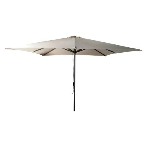Amicasa Ombrellone alluminio ELEGANT Ecrù (3x3mt) DLY B011
