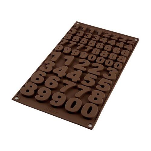 Silikomart Stampo Silicone Cioccolatini 1,2,3 (35,5x18cm) CHOCO 26 174 77 0065