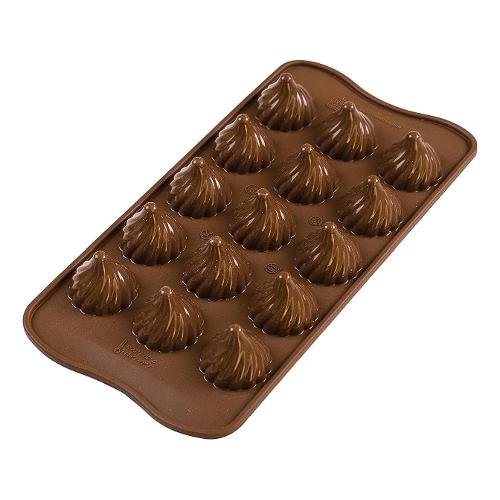 Silikomart Stampo Silicone Cioccolatini Flame (24x11cm) CHRISTMAS 26 147 77 0065