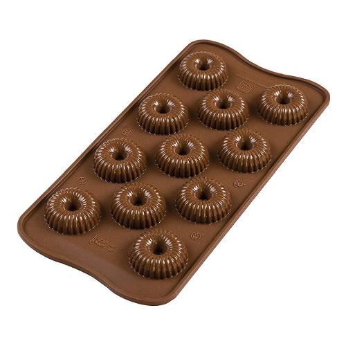 Silikomart Stampo Silicone Cioccolatini Crown (24x11cm) CHOCO 26 149 77 0065