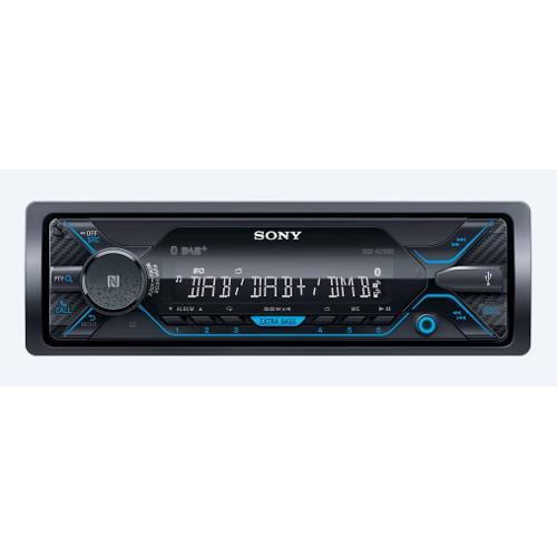 Sony Autoradio mechaless EXTRA BASS Bluetooth Black e Blue 4 x 55w DSXA510KIT EUR