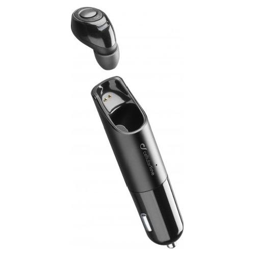 Cellular Line Auricolari microfono bluetooth CAR Headset Mini Black BTCARMINIK