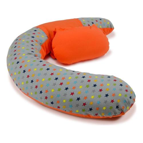 Baby Idea Cuscino gravidanza con supporto lombare POLLY Stelline 5801 STAR