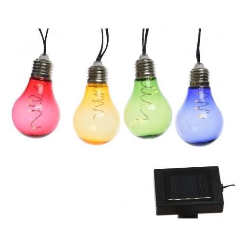 Kaemingk Catena luminosa LUMINEO Solar led - Bianco caldo Multicolor (450 cm) 894986 10 luci - LED