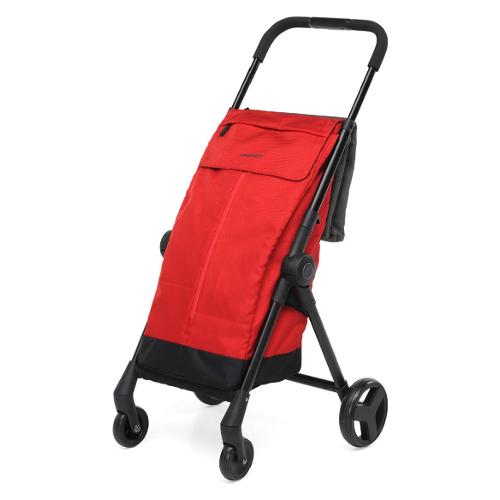 Foppapedretti Carrello spesa (46Lt) GO FAST (61x51x108cm) Red 9702002501