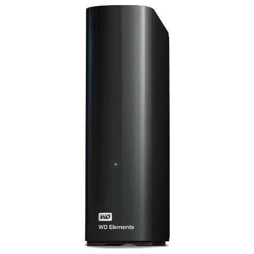 Western Digital Hard Disk esterno 3.5" 8TB WD ELEMENTS DESKTOP Black WDBWLG0080HBK EESN