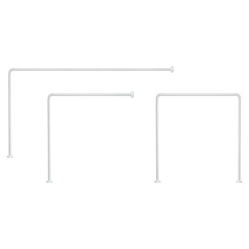 Gedy Tubo reggitenda doccia universale per vasca (170x80 cm) Bianco 900 0210
