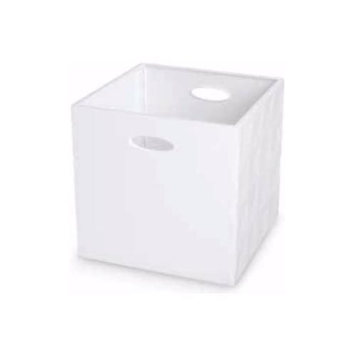 Domoliving Contenitore (31x31x30cm) CRYSTALBOX Bianco CRI308