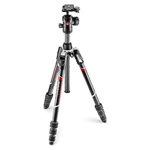 Manfrotto Treppiede con Testa 9 Kg BEFREE Advanced Twist Black e Silver MKBFRTC4 BH