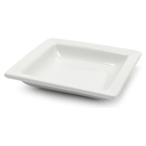 Cpo Piatto portata Porcellana (10x10cm) JUST WHITE Bianco