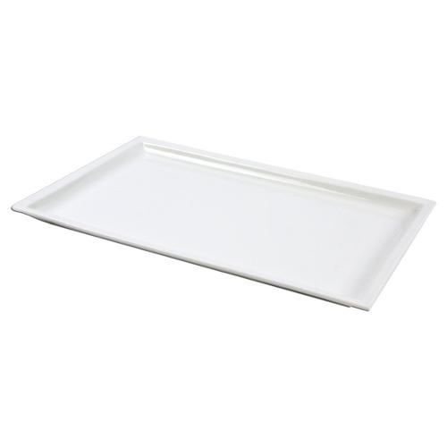 Cpo Piatto portata Porcellana (36x22cm) JUST WHITE Bianco