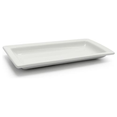Cpo Piatto portata Porcellana (17,8x8,7x1,8cm) JUST WHITE Bianco
