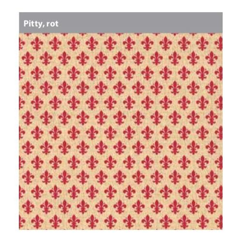 Alkor Deco Plastica adesiva Dekore Giglio Fiorentino Bordeaux (200x45 cm) 380 0049