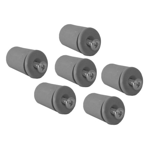 Oreca Set tappi arresto tapparelle Grigio (3 cm) 0026485