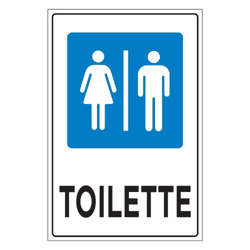 Oreca Cartello segnaletico toilette per uomini e donne (20x30 cm) 0085840 00