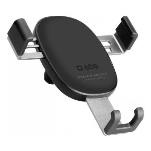 Sbs Supporto auto smartphone Gravity Black e Silver TESUPPCLIPGRAVK