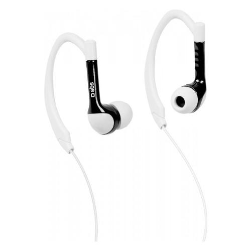 Sbs Auricolari microfono filo Runway Black e White TESPORTINEARK