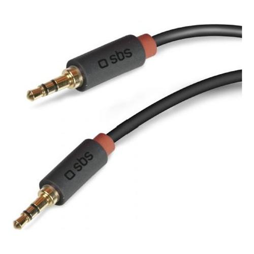 Sbs Cavo Jack 3.5 Stereo Black TECABLE35KR 1,5m