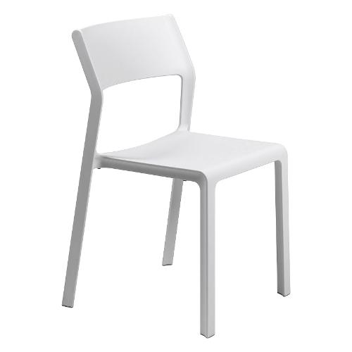 Nardi Sedia da esterno polipropilene TRILL Bistrot Bianco 40253 00 000
