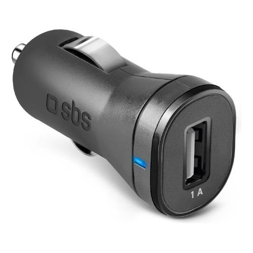 Sbs Caricabatterie accendisigari USB Type-A CAR CHARGER 5W Black TECRUSB1ASTD