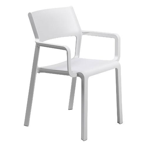 Nardi Sedia con braccioli polipropilene TRILL Armchair Bianco 40250 00 000