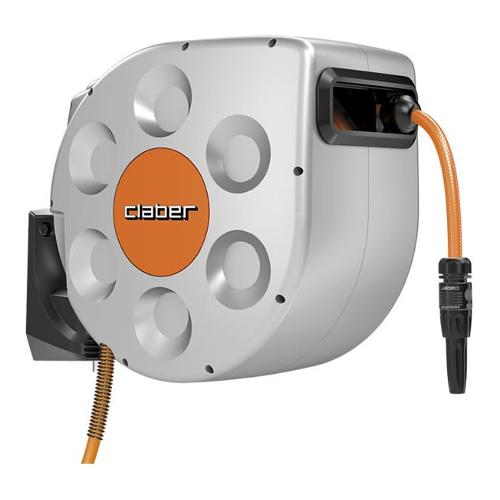 Claber Avvolgitubo automatico con tubo GARDENLIFE Rotoroll 20 mt (1/2") 8696