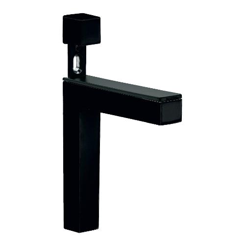 Format Set reggimensole a pinza Max 20 Kg 2 pz (2x8x12cm) ELLE Nero opaco RGMELLENE