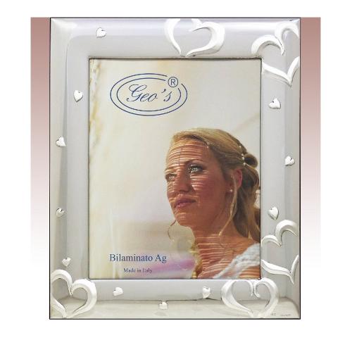 Geo's Portafoto (per 1f 9x13 cm ) CUORI Silver 1209 2