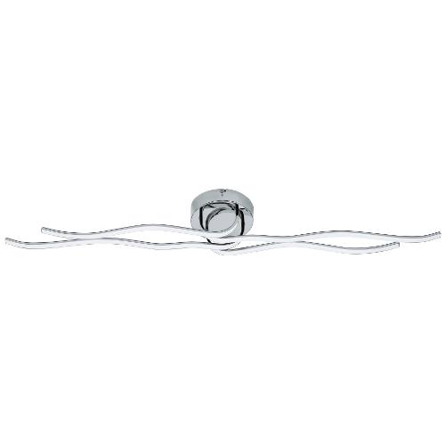 Eglo Plafoniera RONCADE Cromato (108,5x12,5x16cm) 31996 1 luce - LED - Max 32W