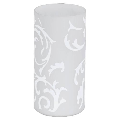 Eglo Lampada tavolo GEO Bianco (10x20cm) 91242 1 luce - E14 - Max 60W