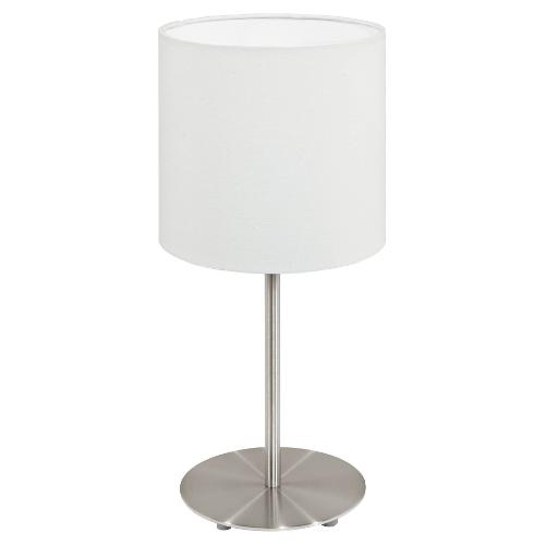 Eglo Lampada tavolo PASTERI Bianco (14x27,5cm) 95725 1 luce - E14 - Max 40W
