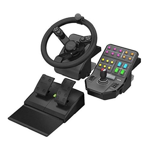Volante e pedaliera simulatore guida G Farming Simulatior Controller Black  945 000062