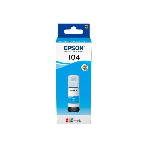 Epson Cartuccia stampante Tank 104 Ciano ECOTANK 104 C13T00P240