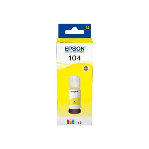 Epson Cartuccia stampante Tank 104 Giallo ECOTANK 104 C13T00P440