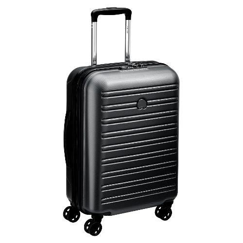 Delsey Trolley cabina rigido 4 ruote (40x55x20 cm) SEGUR 2.0 nero 00205880300