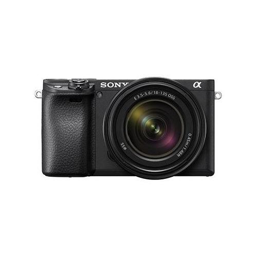 Sony Fotocamera mirrorless 24,2Mpx APS C A6400 Kit e 18 135mm F3.5 5.6 Oss Black ILCE6400MB CEC