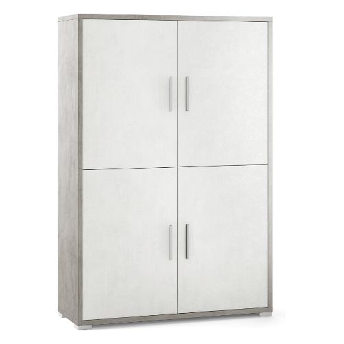Sarmog DOUBLE Db834k Base Cemento e Ossido bianco (110cm) Mobile KIT