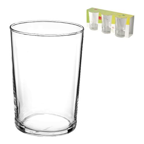 Bormioli Rocco Set bicchieri Birra 3 pz Vetro temperato (500ml) BODEGA Trasparente