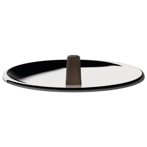Alessi Coperchio pentola Inox (14cm) EDO Cromo lucido e PVD Marrone PU200 14